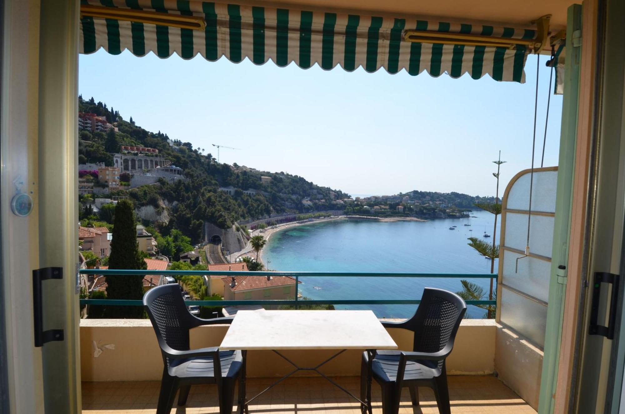 Nereides - Appartement 4 Personnes Avec Vue Mer Exceptionnelle A Вилафранк-сюр-Мер Екстериор снимка